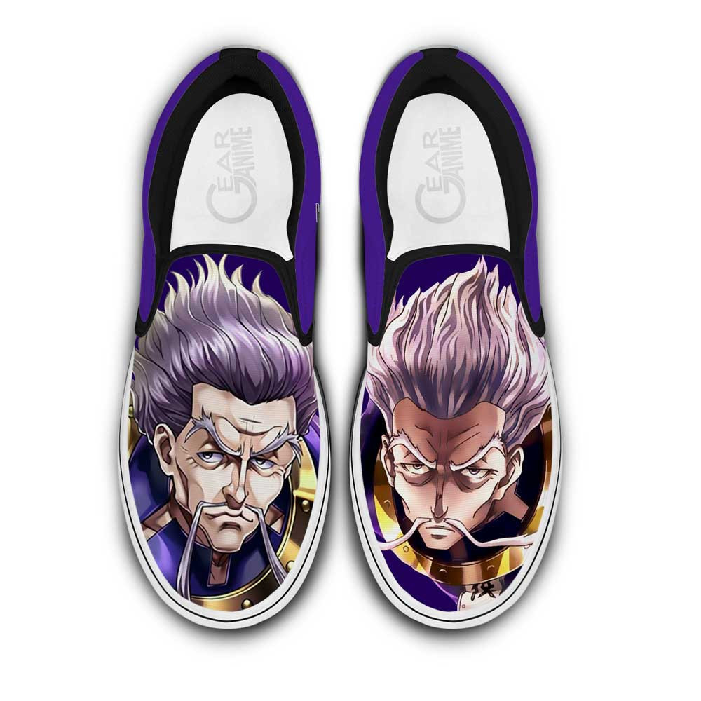 Zeno Zoldyck Slip On Sneakers Custom Anime Hunter x Hunter Shoes - 1 - Gearotaku