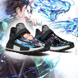 Tanjiro NMD Shoes Water Breathing Demon Slayer Custom Anime Sneakers - 3 - GearAnime