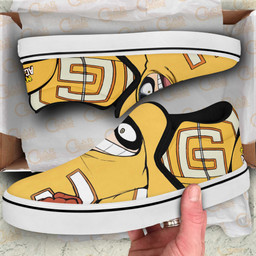 Fatgum Slip On Sneakers My Hero Academia Custom Anime Shoes - 3 - GearAnime