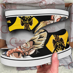 Gogeta Slip On Sneakers Dragon Ball Custom Anime Shoes PN11 - 3 - GearAnime