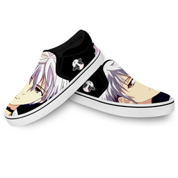 Hatsuharu Souma Slip On Sneakers Custom Anime Fruit Basket Shoes - 4 - GearAnime