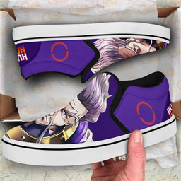 Zeno Zoldyck Slip On Sneakers Custom Anime Hunter x Hunter Shoes - 2 - GearAnime