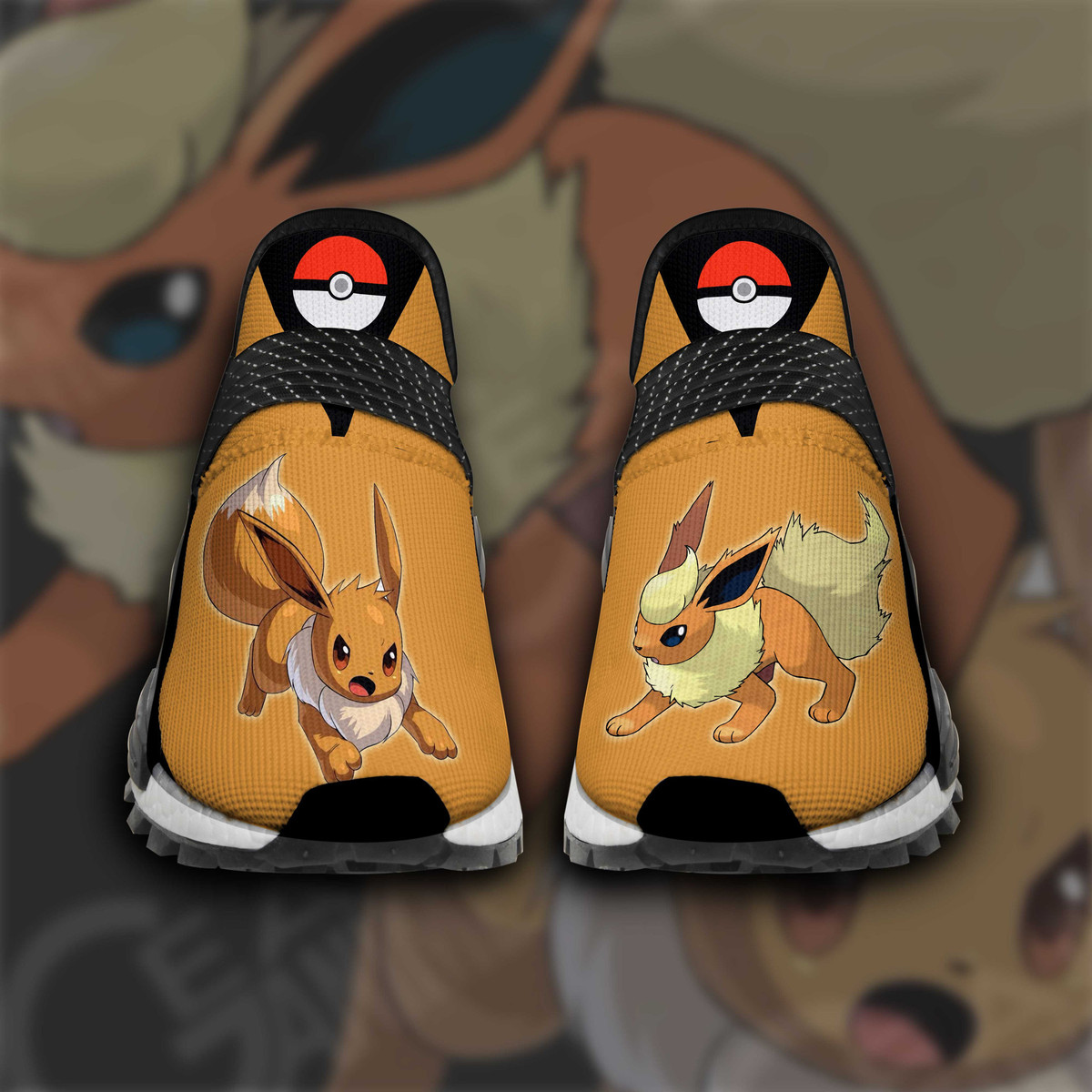Eevee Shoes Pokemon Custom Anime Shoes TT11 - 1 - Gearotaku