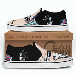 Grimmjow Slip On Sneakers Custom Anime Bleach Shoes - 3 - GearAnime