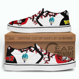 Vegito Slip On Sneakers Custom Anime Dragon Ball Shoes - 3 - GearAnime