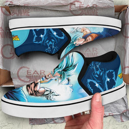 Vegito Slip On Sneakers Dragon Ball Custom Anime Shoes PN11 - 3 - GearAnime