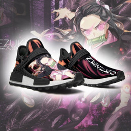 Nezuko NMD Shoes Custom Anime Demon Slayer Sneakers - 3 - GearAnime