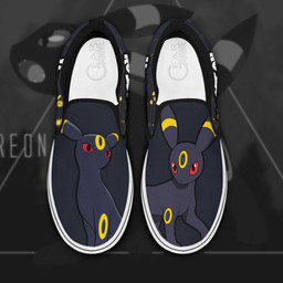 Umbreon Slip On Sneakers Pokemon Custom Anime Shoes - 1 - GearAnime