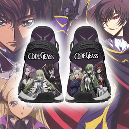 Code Geass Shoes Characters Custom Anime Sneakers - 2 - GearAnime