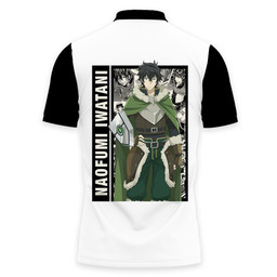 Naofumi Iwatani Main Shield Polo Shirts Shield Hero Custom Anime Merch Clothes VA140722202-3-Gear-Otaku