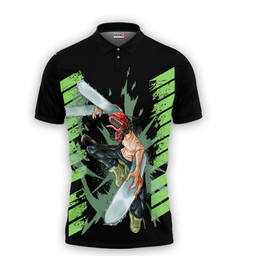 Denji Polo Shirts Chainsaw Man Custom Anime Merch Clothes TT28062230103-2-Gear-Otaku