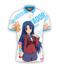 Ami Kawashima Polo Shirts Toradora Custom Anime Merch Clothes TT28062280104-2-Gear-Otaku