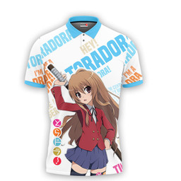 Taiga Aisaka Polo Shirts Toradora Custom Anime Merch Clothes TT28062280101-2-Gear-Otaku