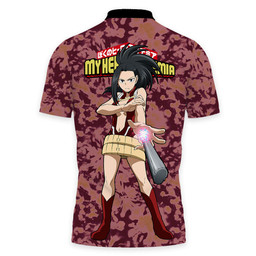Momo Yaoyorozu Polo Shirts My Hero Academia Custom Anime Merch Clothes VA1807221018-3-Gear-Otaku