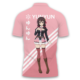 Yunyun Polo Shirts KonoSuba Custom Anime Merch Clothes TT29062220106-3-Gear-Otaku