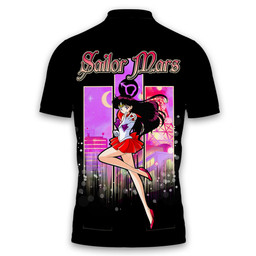 Sailor Mars Polo Shirts Custom Anime Merch Clothes TT30062210103-3-Gear-Otaku