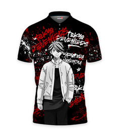 Kazutora Hanemiya Polo Shirts Custom Tokyo Revengers Anime Merch Clothes VA030822107-2-Gear-Otaku