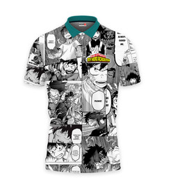 Deku Polo Shirts My Hero Academia Custom Manga Anime Merch Clothes VA090822202-2-Gear-Otaku