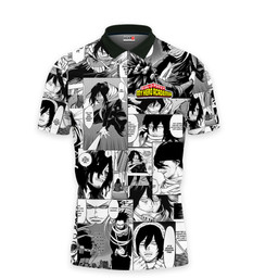 Eraser Head Polo Shirts My Hero Academia Custom Manga Anime Merch Clothes VA090822205-2-Gear-Otaku