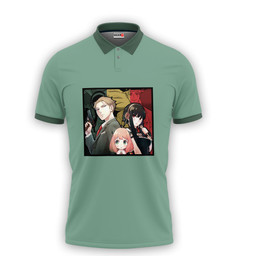 Forger Family Polo Shirts Spy x Family Custom Anime Merch Clothes TT28062260104-2-Gear-Otaku