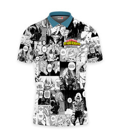 Tomura Shigaraki Polo Shirts My Hero Academia Custom Manga Anime Merch Clothes VA0908222012-2-Gear-Otaku