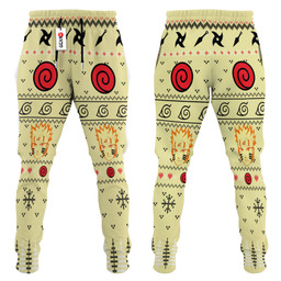 Nrt Uzumaki Bijuu Joggers Custom Anime Ugly Christmas Sweatpants Gear Otaku