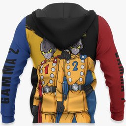 Gamma 1 and Gamma 2 Hoodie Dragon Ball Super Custom Anime Merch Clothes Gear Otaku