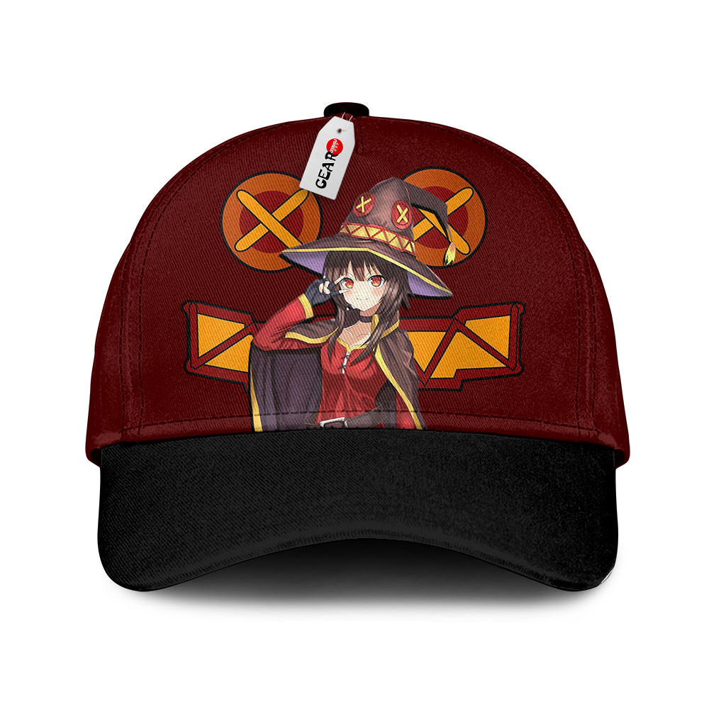 Megumin Baseball Cap KonoSuba Hat For Fans - GearOtaku