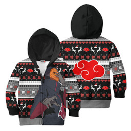 Tobi Kids Ugly Christmas Sweater Akatsuki Custom Anime Xmas Merch Gear Otaku