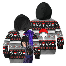Sasuke Susanoo Kids Ugly Christmas Sweater Custom Anime Xmas Merch Gear Otaku
