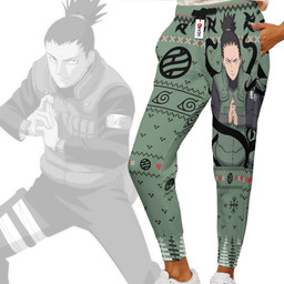 Shikamaru Nara Joggers Custom Ugly Christmas Anime Sweatpants Gear Otaku