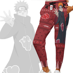 Pain Joggers Akatsuki Custom Ugly Christmas Anime Sweatpants Gear Otaku