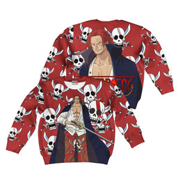One Piece Red Shanks Kids Hoodie Custom Anime Merch Clothes Gear Otaku