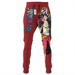 One Piece Red Luffy Custom Anime Sweatpants Gear Otaku