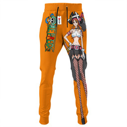 One Piece Red Nami Custom Anime Sweatpants Gear Otaku