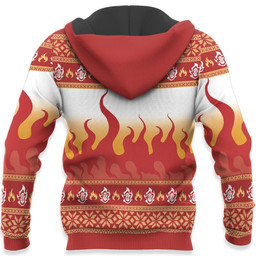 Demon Slayer Kyojuro Rengoku Custom Anime Ugly Christmas Sweater Gear Otaku