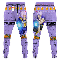 Dragon Ball Trunks Custom Anime Ugly Christmas Sweatpants Gear Otaku