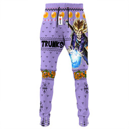 Dragon Ball Trunks Super Saiyan Custom Anime Ugly Christmas Sweatpants Gear Otaku