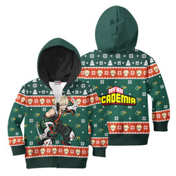 My Hero Academia Katsuki Bakugo Kids Anime Ugly Christmas Sweater Gear Otaku