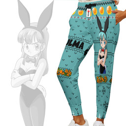 Dragon Ball Bulma Custom Anime Ugly Christmas Sweatpants Gear Otaku