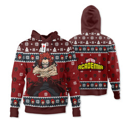 My Hero Academia Red Riot Custom Anime Ugly Christmas Sweater Gear Otaku