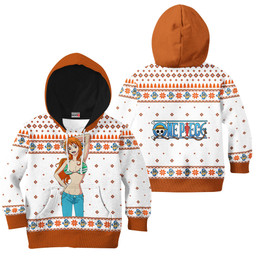 One Piece Nami Kids Anime Ugly Christmas Sweater Gear Otaku
