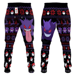 Pokemon Gengar Custom Anime Christmas Ugly Sweatpants Gear Otaku
