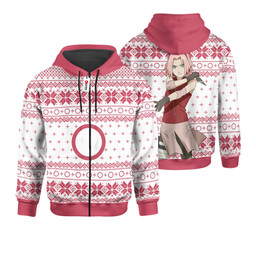 Sakura Haruno Ugly Christmas Sweater Custom For Anime Fans VA0822 Gear Otaku