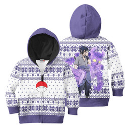 Sasuke Susanoo Kids Ugly Christmas Sweater Custom For Anime Fans VA0822 Gear Otaku