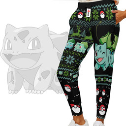 Pokemon Bulbasaur Custom Anime Christmas Ugly Sweatpants Gear Otaku