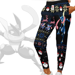 Pokemon Greninja Custom Anime Christmas Ugly Sweatpants Gear Otaku