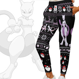 Pokemon Mewtwo Custom Anime Christmas Ugly Sweatpants Gear Otaku