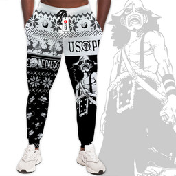 One Piece Usopp Custom Anime Christmas Ugly Sweatpants Gear Otaku