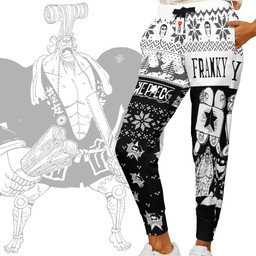 One Piece Franky Custom Anime Christmas Ugly Sweatpants Gear Otaku